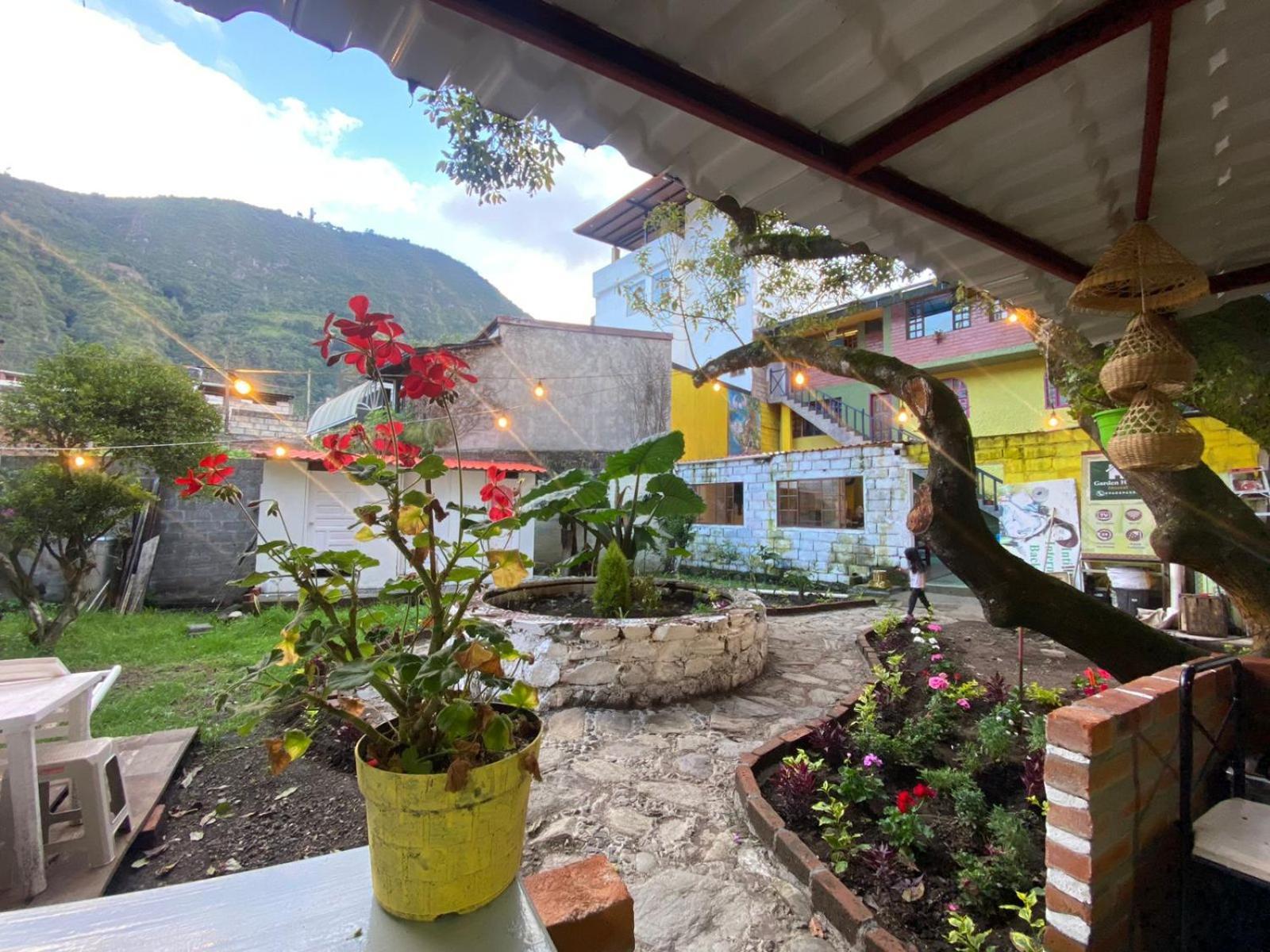 Garden House Hostal Baños Esterno foto