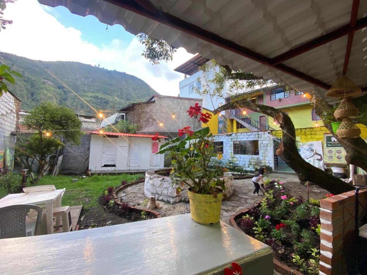 Garden House Hostal Baños Esterno foto